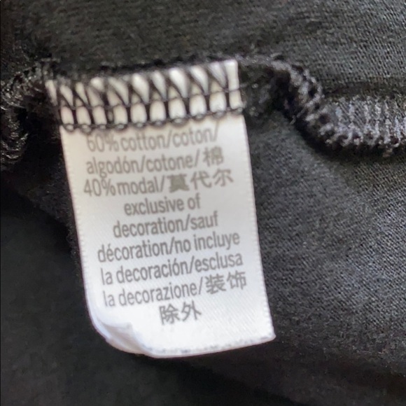 Victoria’s Secret black & gold tee shirt size: XS - Picture 5 of 5